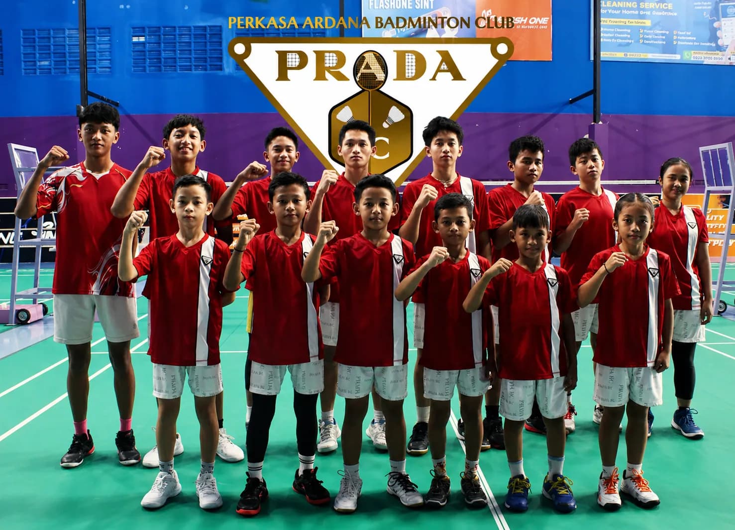 Tim dan pelatih PRADA BC